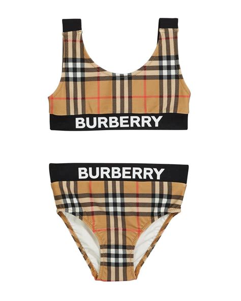 burberry 2 piece bathing suit|burberry high waisted bikini.